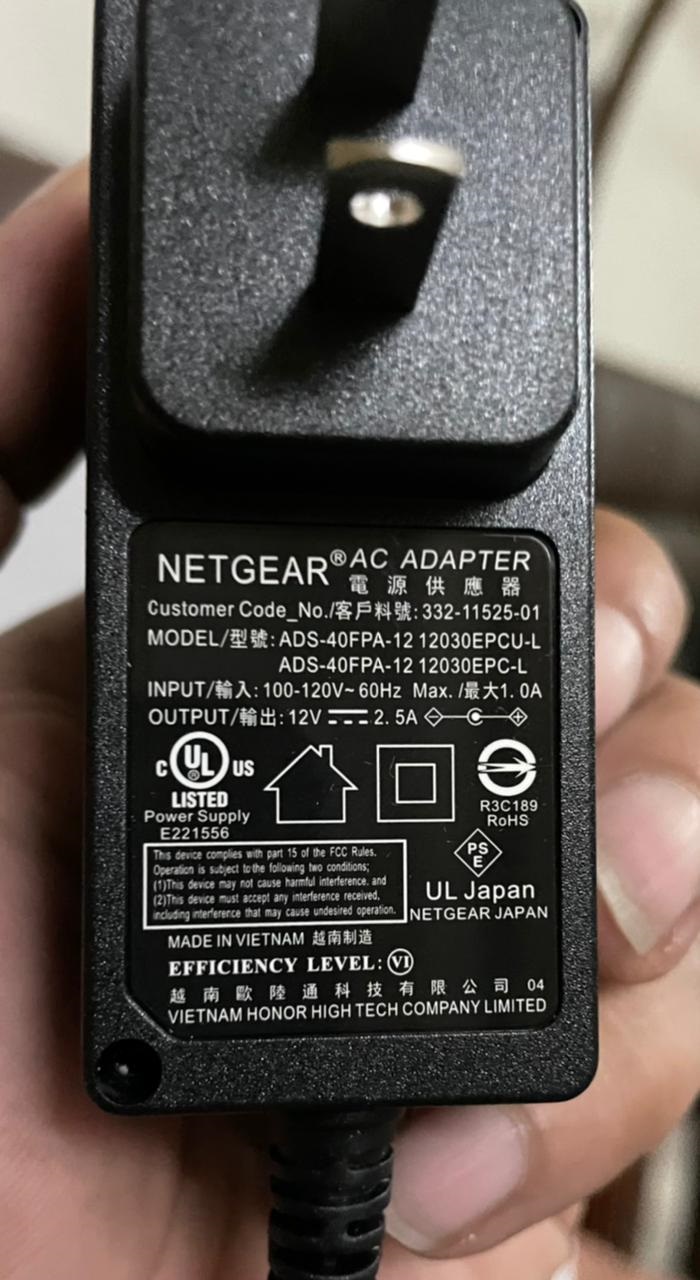 Is a 120v power adapter multivoltage and can be u... NETGEAR Communities